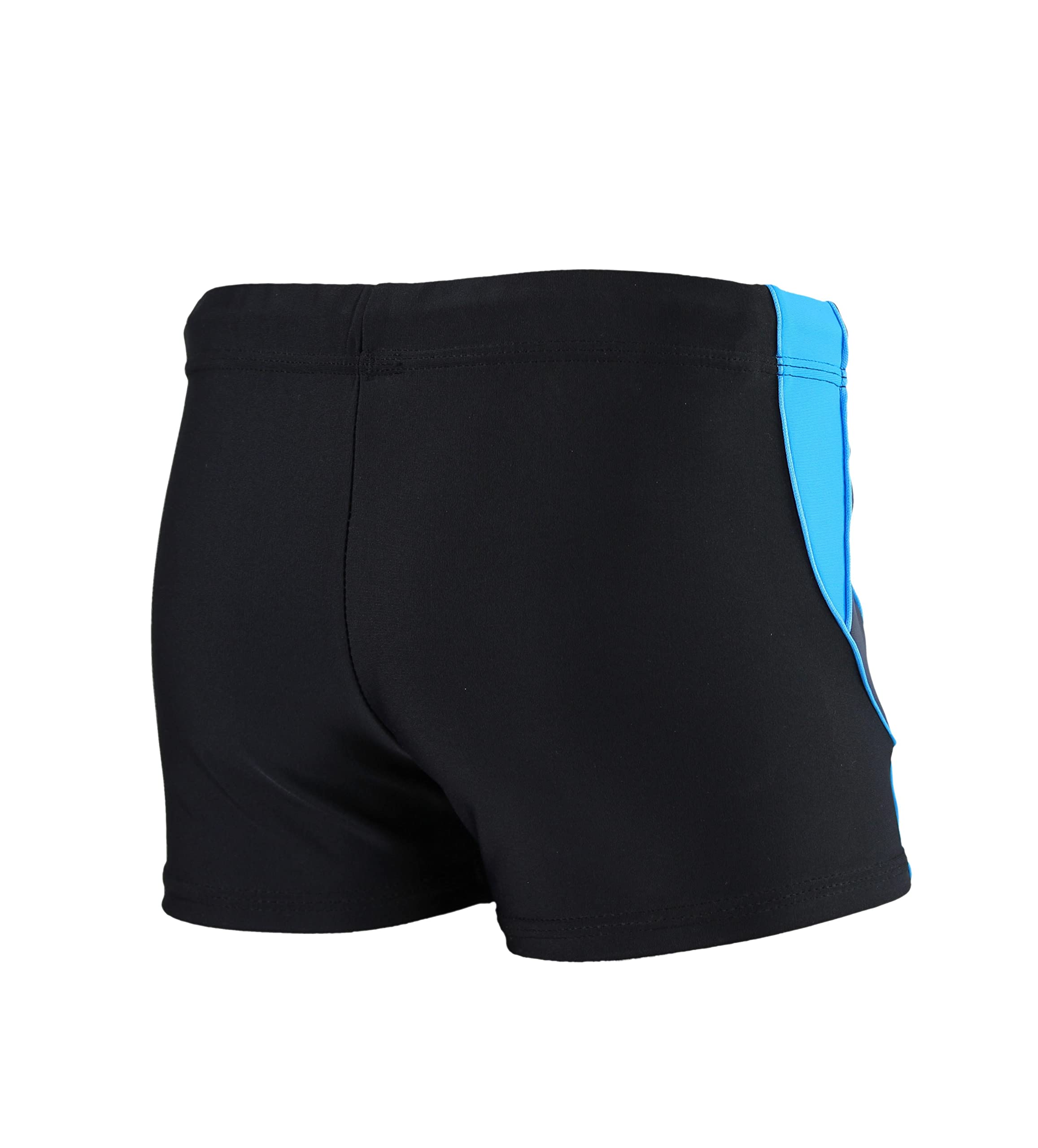 Aquarti Maillot de Bain Garçon – Short de Bain Séchage Rapide avec Bandes Latérales Contrastées