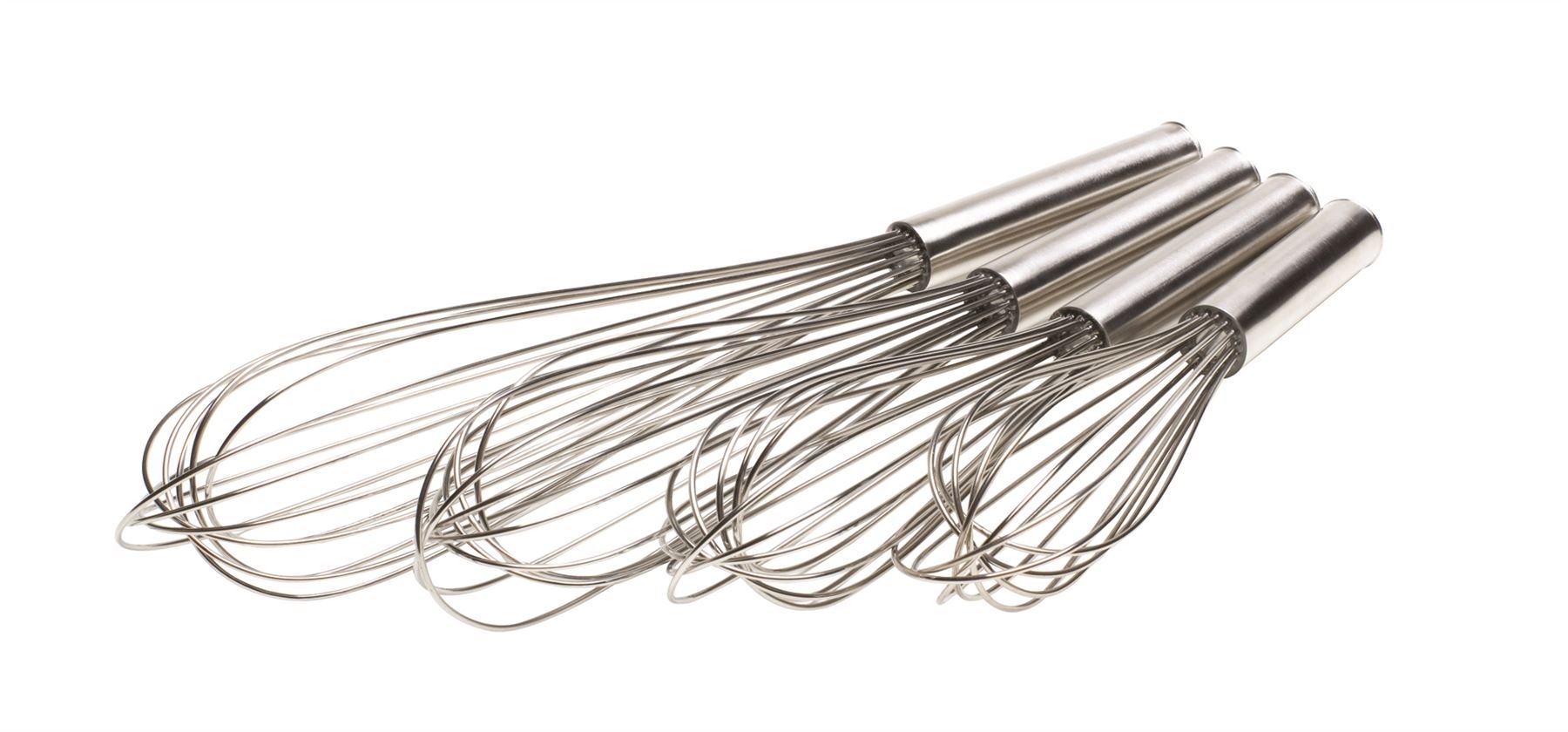 Genware NEV-HDW-40 Balloon Whisk, Heavy Duty Stainless Steel, 16", 400 mm