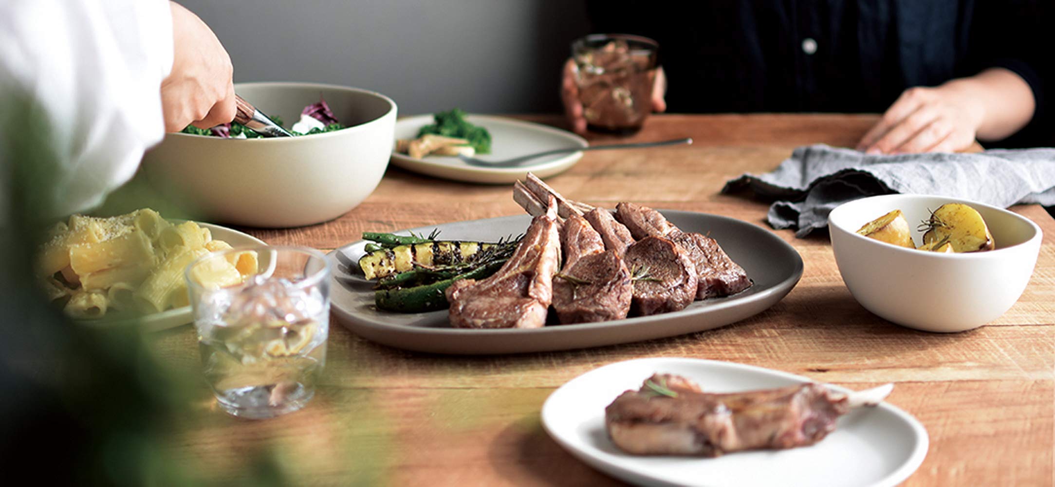 Kinto 20962 NEST Bowl, 8.1 inches (205 mm), White