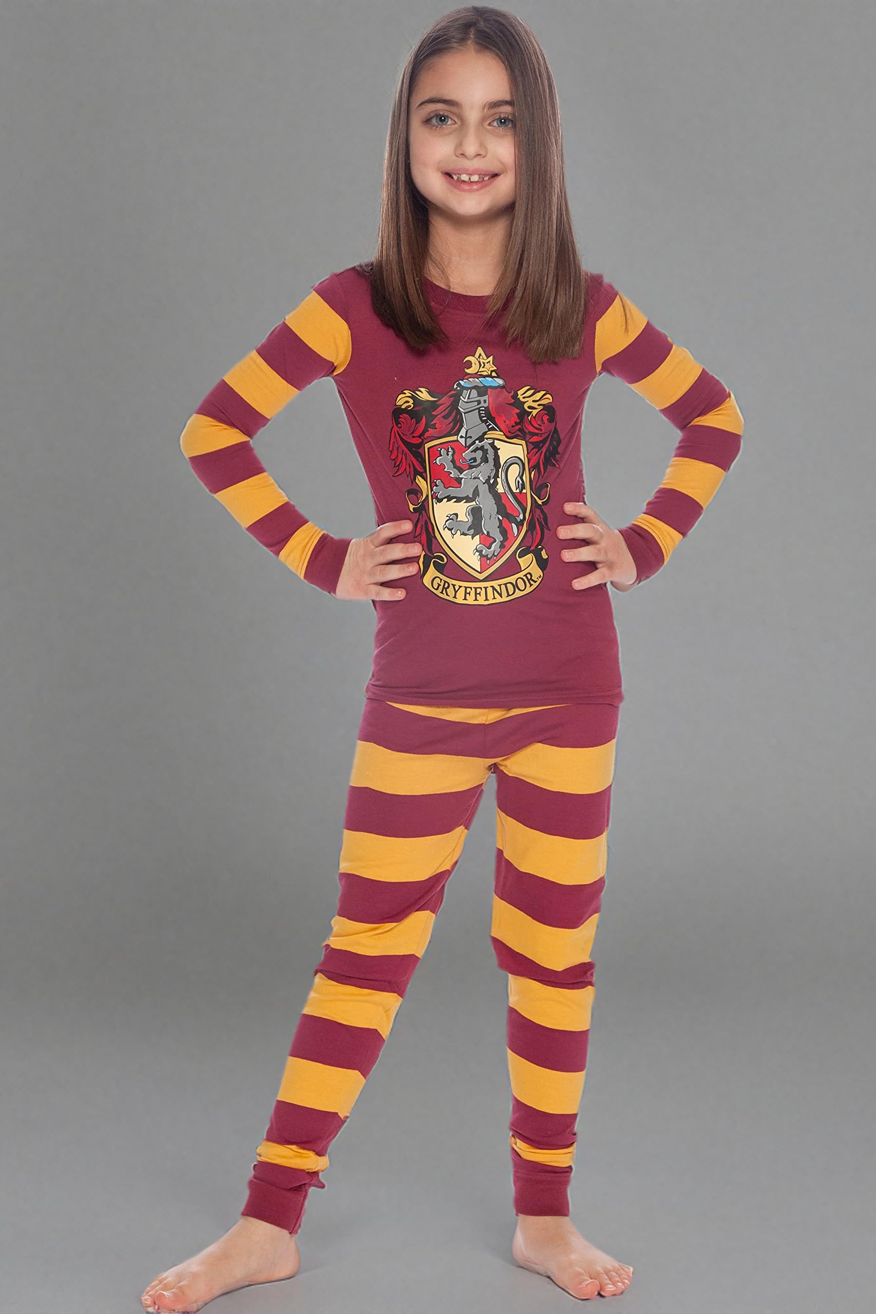 INTIMO Harry Potter Kids todas las casas Gryffindor Pijama Crest (14)