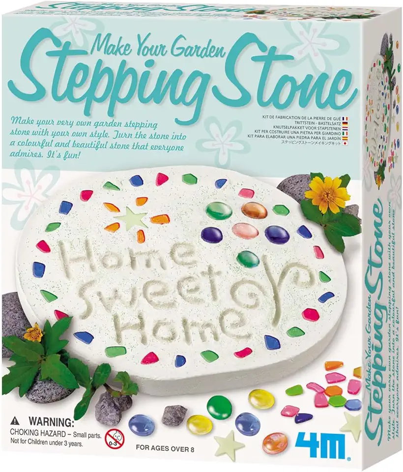Paw Print Garden Stone