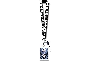 Disney Nightmare Before Christmas Jack Angry Face Pin Trading Lanyard