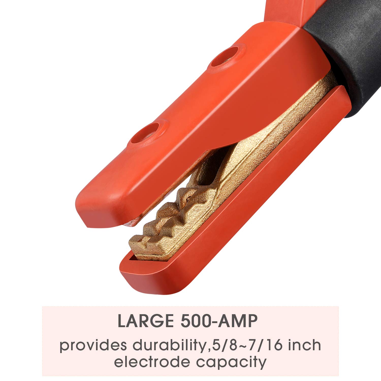 Reboot Welding Electrode Holder 500AMP Heavy Duty Jaw Holding Plier