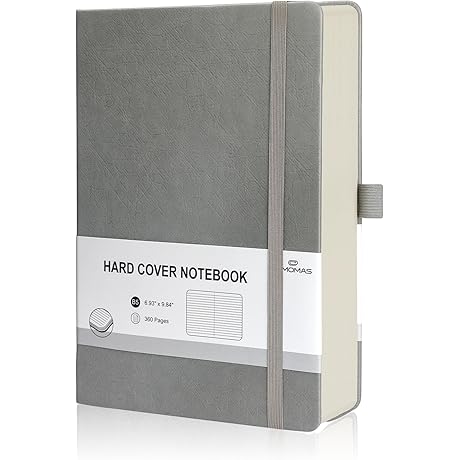 Notebook Journal for Writing With 120 Lined Pages, Size 6x9 Inches