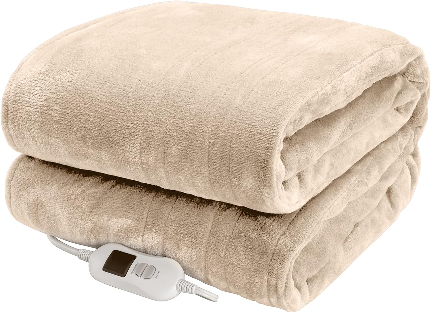 Electric Blanket Luxuriously Soft Plush Heated Blanket with