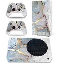 Console Skin Wrap Vinyl Decal Compatible with Xbox Series S Light Blue | Protective Controller Sticker, Game Accessories Cover
