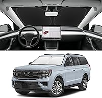 Vista 50 de Parasol de parabrisas de ajuste personalizado para Nissan Titan 2017-2024, bloquea los rayos UV y el calor, parasol de ventana delantera, fácil