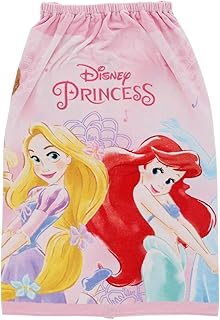 2024年 丸眞 80cm丈 ラップタオル ディズニー プリンセス スイミング プール 子供用 女の子 男の子 キャラクター プールタオル 水泳 海 UVカット加工 2095013400