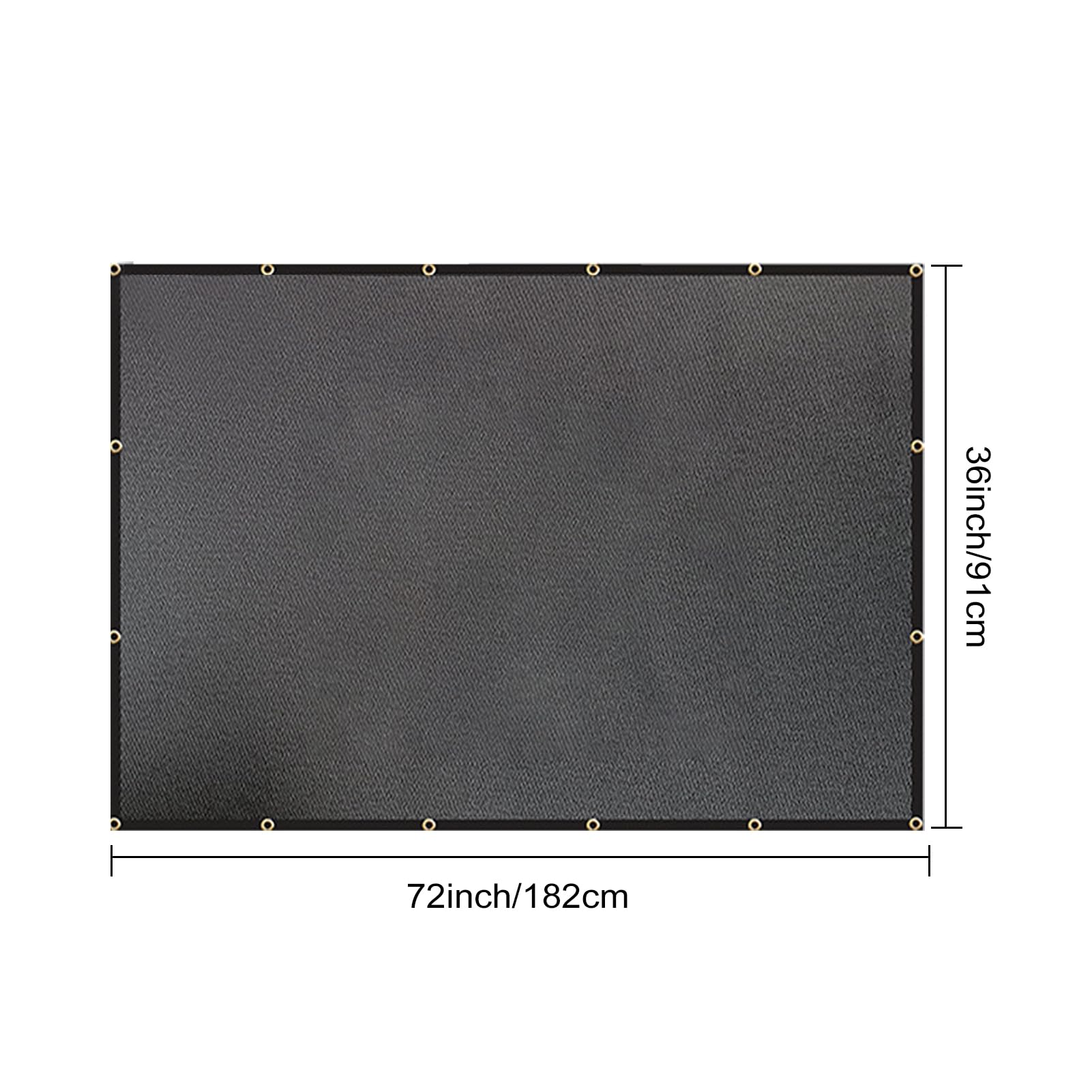 Bodhi2000 Protector de pared para barandilla de parrilla, protección ignífuga, alfombrilla térmica detrás de la valla de la estufa, nevera, barbacoa, accesorios M