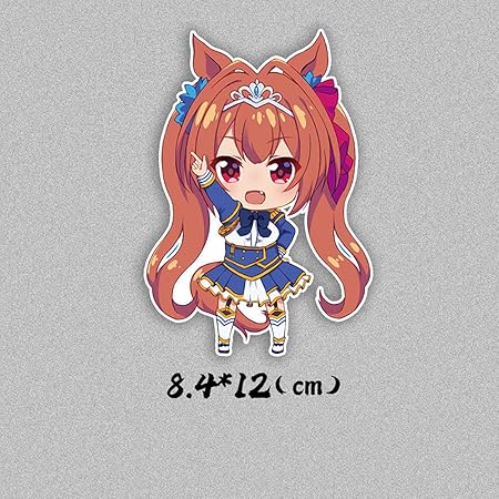 Amazon Omsr ウマ娘 プリティーダービー 車ステッカー シール 可愛い 自転車 ステッカー シール 飾り 防水 おしゃれ 人気 アニメ スペシャルウィーク サイレンススズカ ハルウララ トウカイテイオー ライスシャワー 萌え ゲーム 02 アニメ 萌えグッズ 通販
