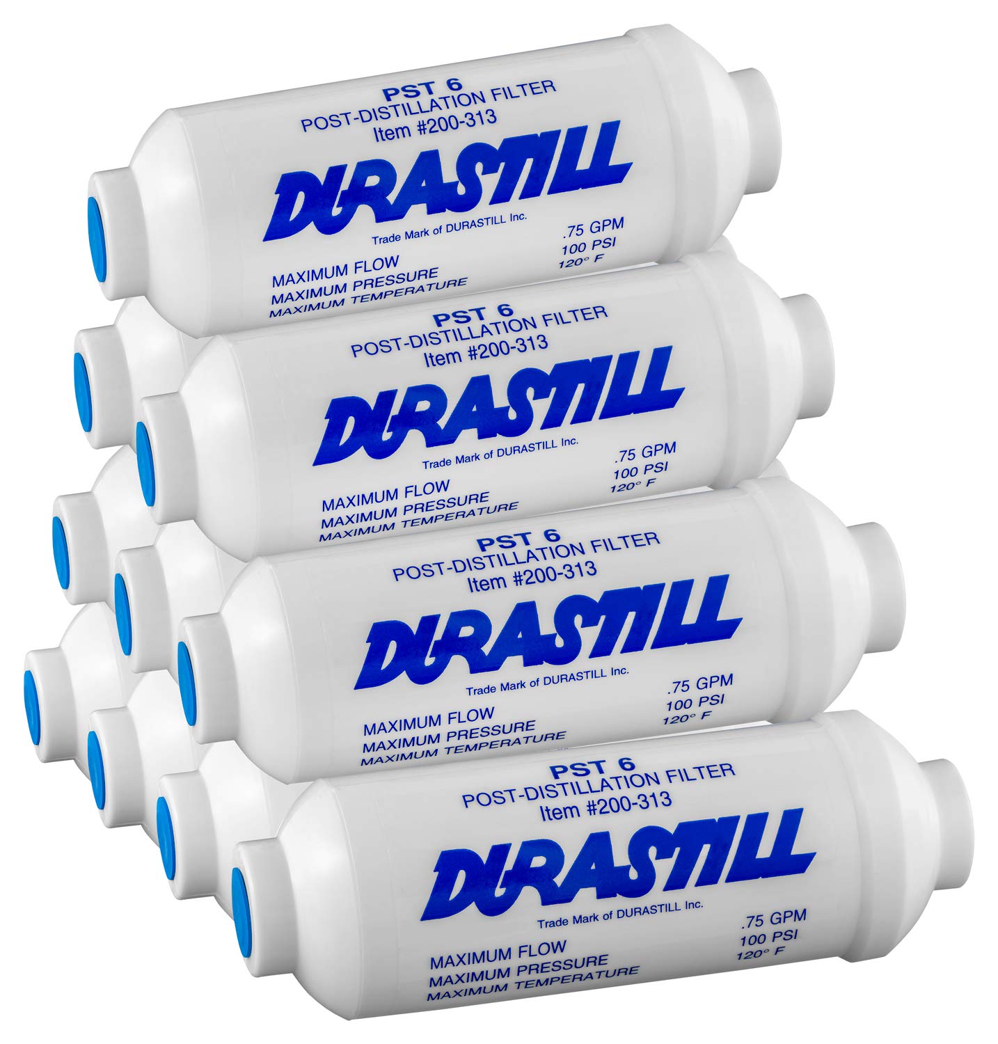 Durastill Brand 400-444 Post-Filter With Fittings 10-Pack