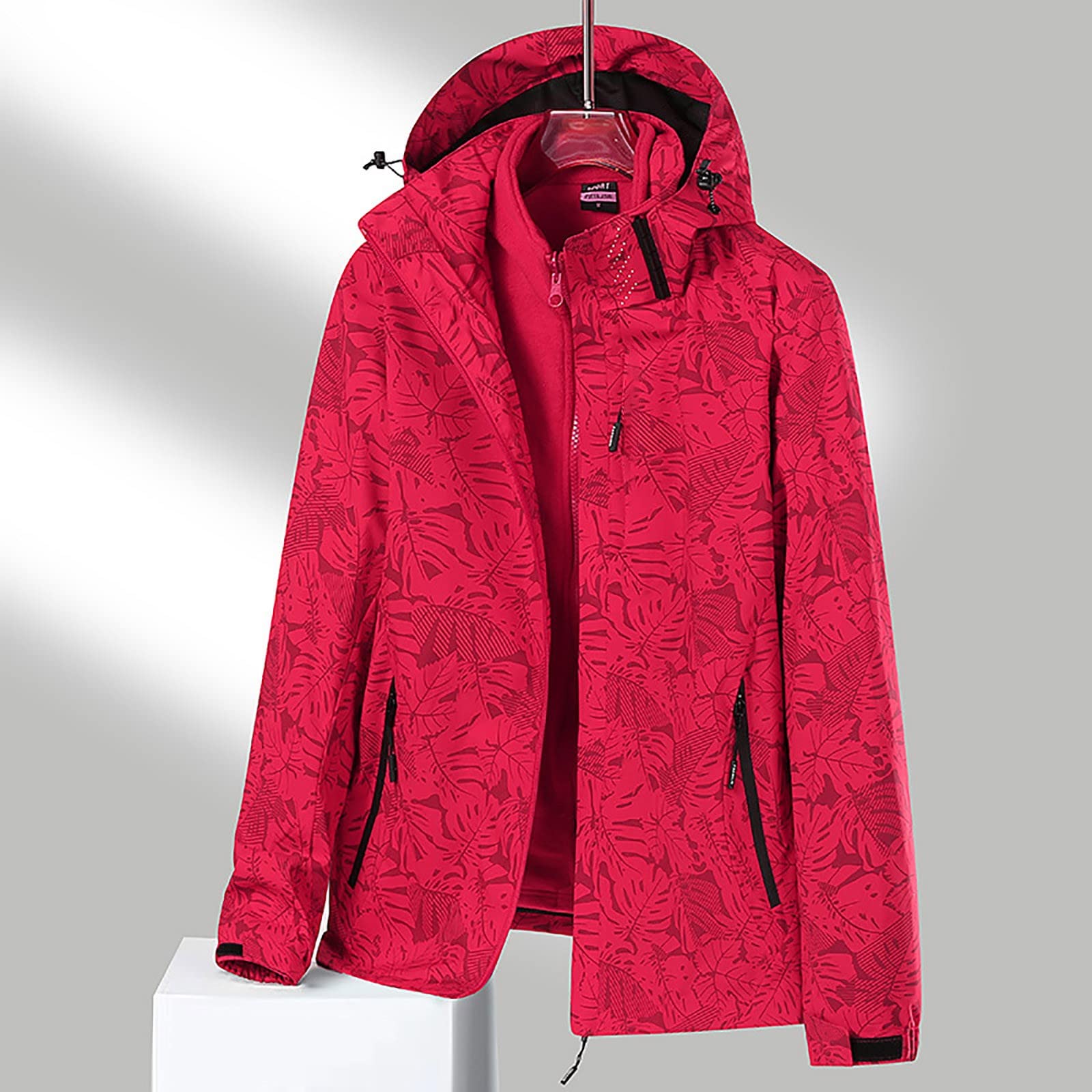 Generico Giacche Invernali Donna Parka Leggero Lungo Casual Trench