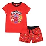 INTIMO Miraculous: Tales of Ladybug & Cat Noir Girls' Sleep Pajama Set Shorts