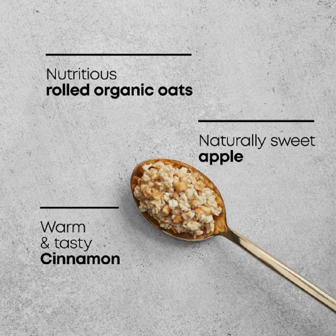 Nature's Path, Hot Cereal Pouch Apple Cinnamon, 8 Packets, 14 oz