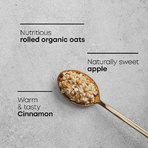 Miniatura 5 de Nature's Path, Hot Cereal Pouch Apple Canela, 8 paquetes, 14 onzas