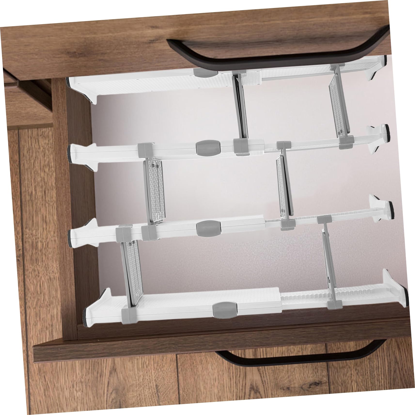 SHINEOFI Separadores Ajustables Para Organizadores De Ropa y Utensilios Para Dormitorio Cocina y Oficina Juego De Divisores Expandibles Para Almacenamiento