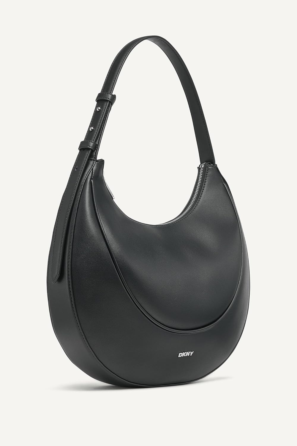 DKNY Sadie Shoulder Bag, Black/Silver