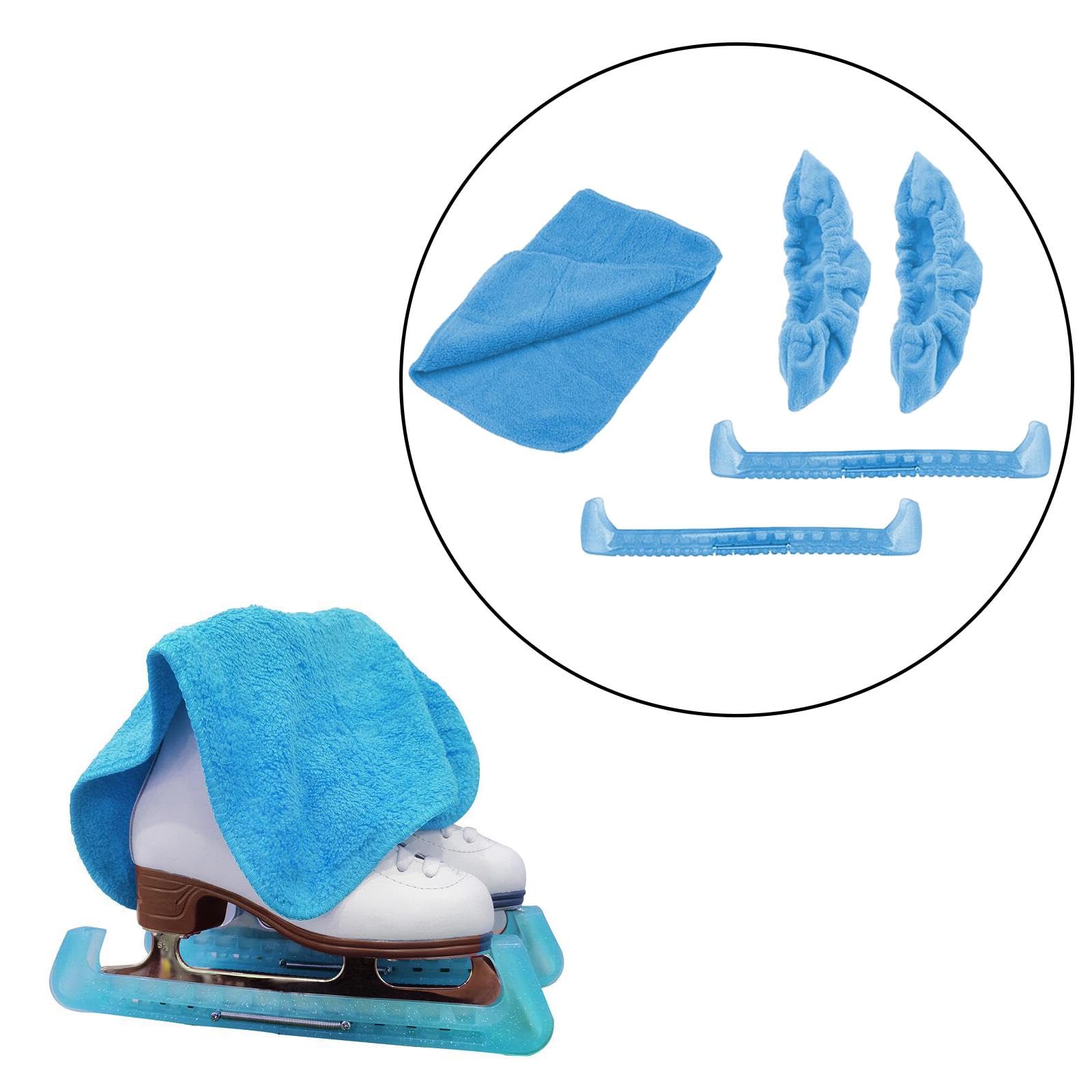 Perfeclan Schlittschuhhüllen, Schlittschuhkufenhüllen, Schlittschuhkufenschutz für Hockeyschlittschuhe, Eiskunstlaufschlittschuhe und Schlittschuhe