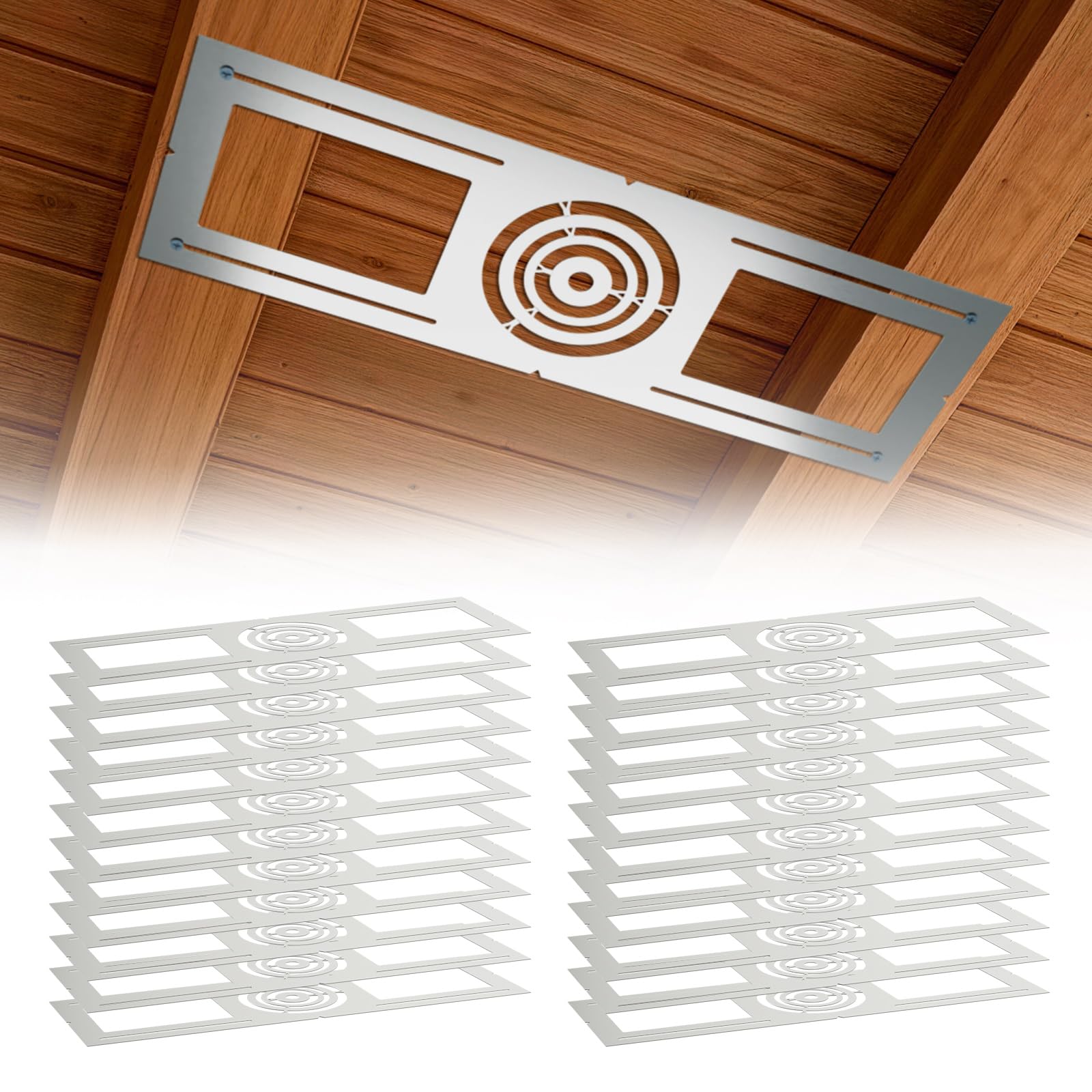 Recessed Light Mounting Plates - 24 Pack -1 Recessed Light Mounting Plates - 24 Pack -1