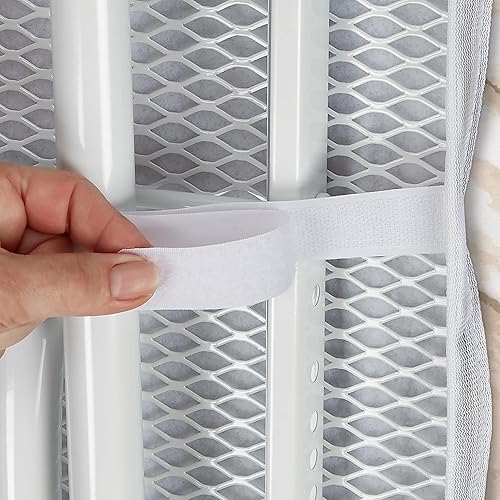 Miniatura 7 de HOLDN' STORAGE Funda para tabla de planchar, recubierta de silicona, resistente a la quemadura, acolchado de 15 x 54 pulgadas con correas de gancho