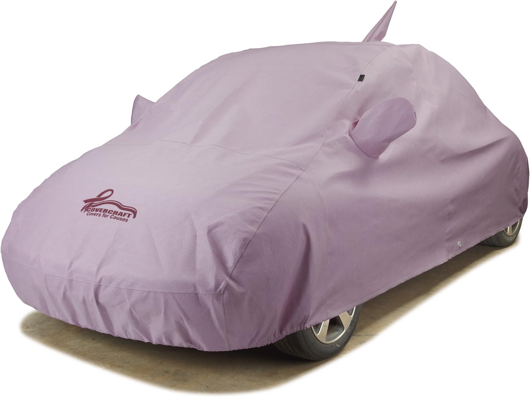 Covercraft Custom Fit Car Cover for Select Ferrari 458 Italia Spider Models - Noah (Pink)