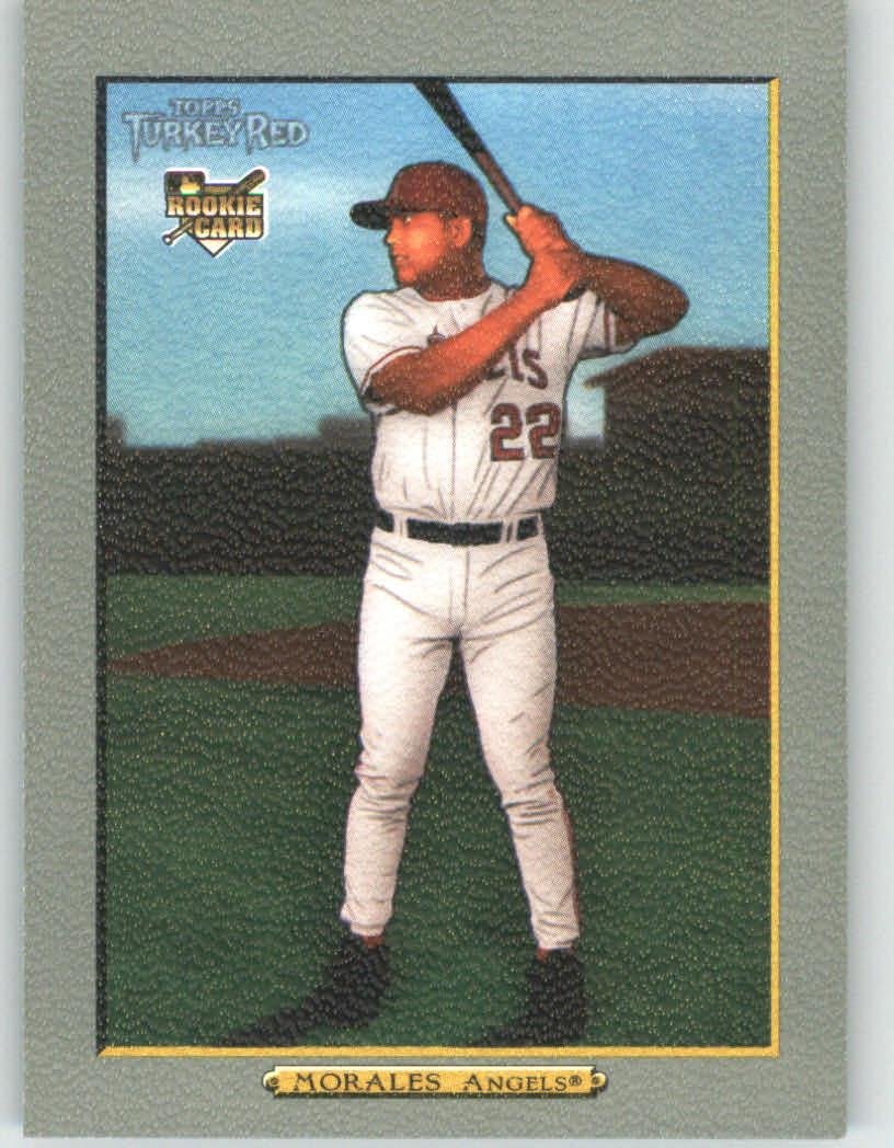 2006 Topps Turkey Red 607 Rookie Card Kendry Morales Angels Baseball Card