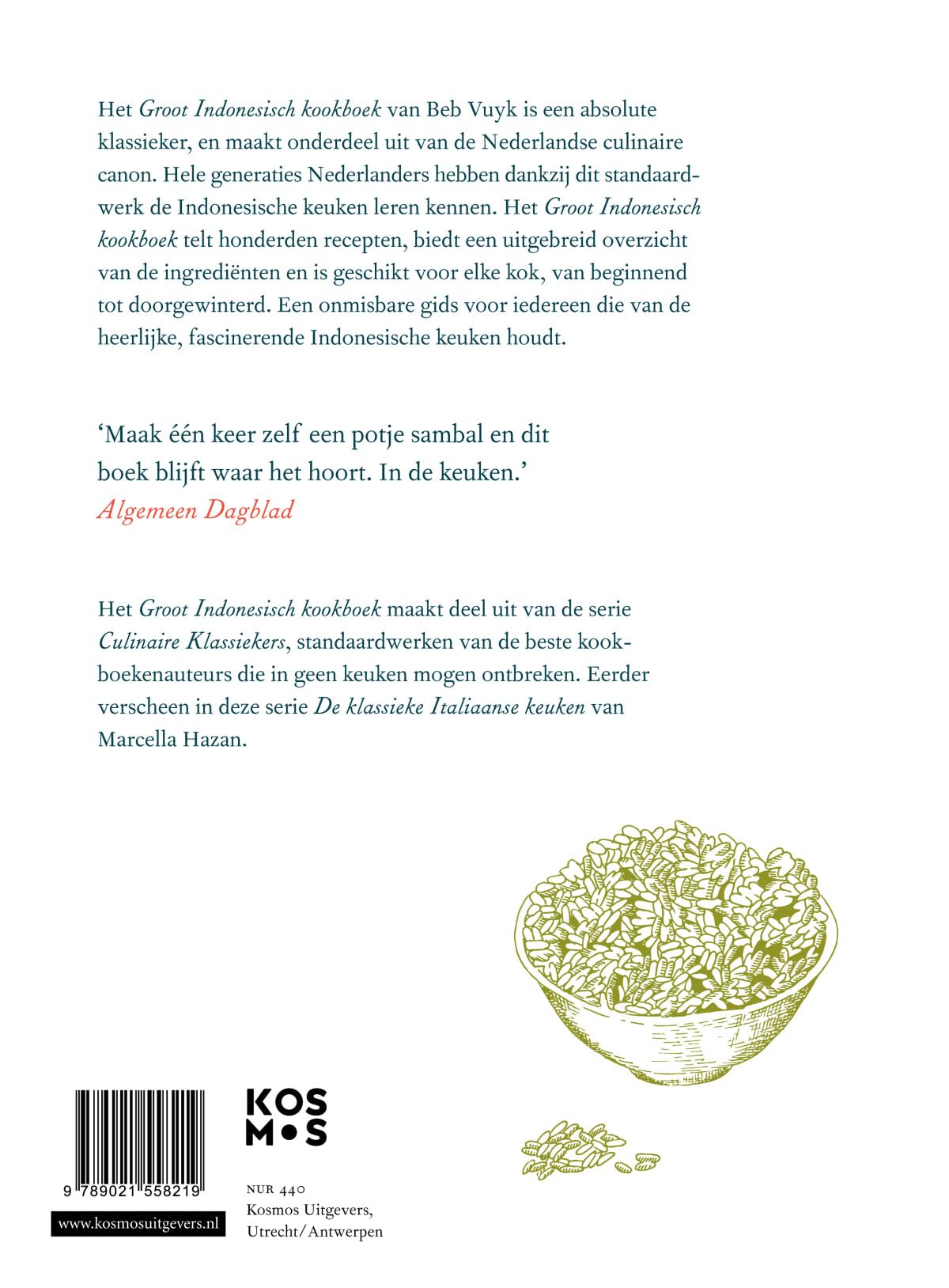 Groot Indonesisch kookboek (Culinaire Klassiekers)