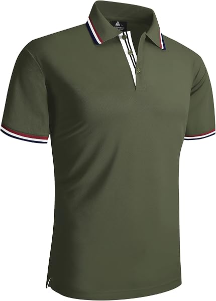 Marca: SwissWell SwissWell Polo Manga Corta para Hombre Polo Shirt de Secado Rápido Polo de Golf Verano Outdoor Transpirable Camisetas in use