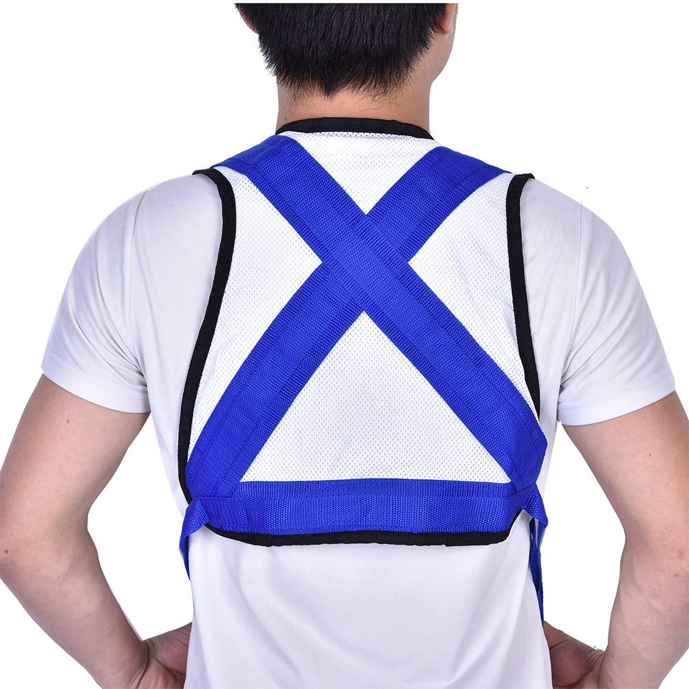 Germerse Sportfishing Fishing Belt, Fishing Shoulder Back Harness Fishing Harness Verstellbare Schultergurte Angelweste Gürtel Einfach zum Angeln zu kämpfen