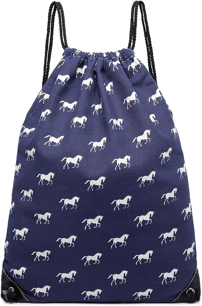 EdWal Bienen Rucksack Mit Kordelzug - Turnbeutel Für Sport & Reisen | Leicht & Robust