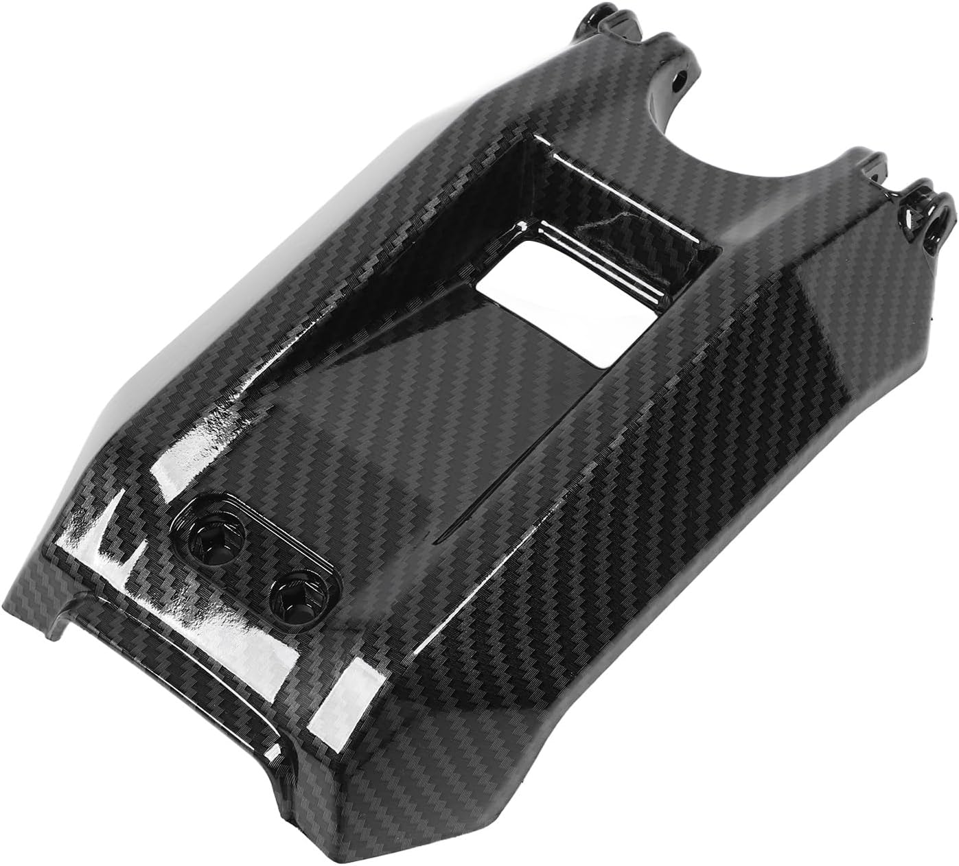 Battery Cover Carbon Fiber Pattern for Light Bee X S Motorcycle Battery Protect, Strong Protective Carbon Fiber Pattern BatteryCover Plastic High Strength, Easy Install Decorative