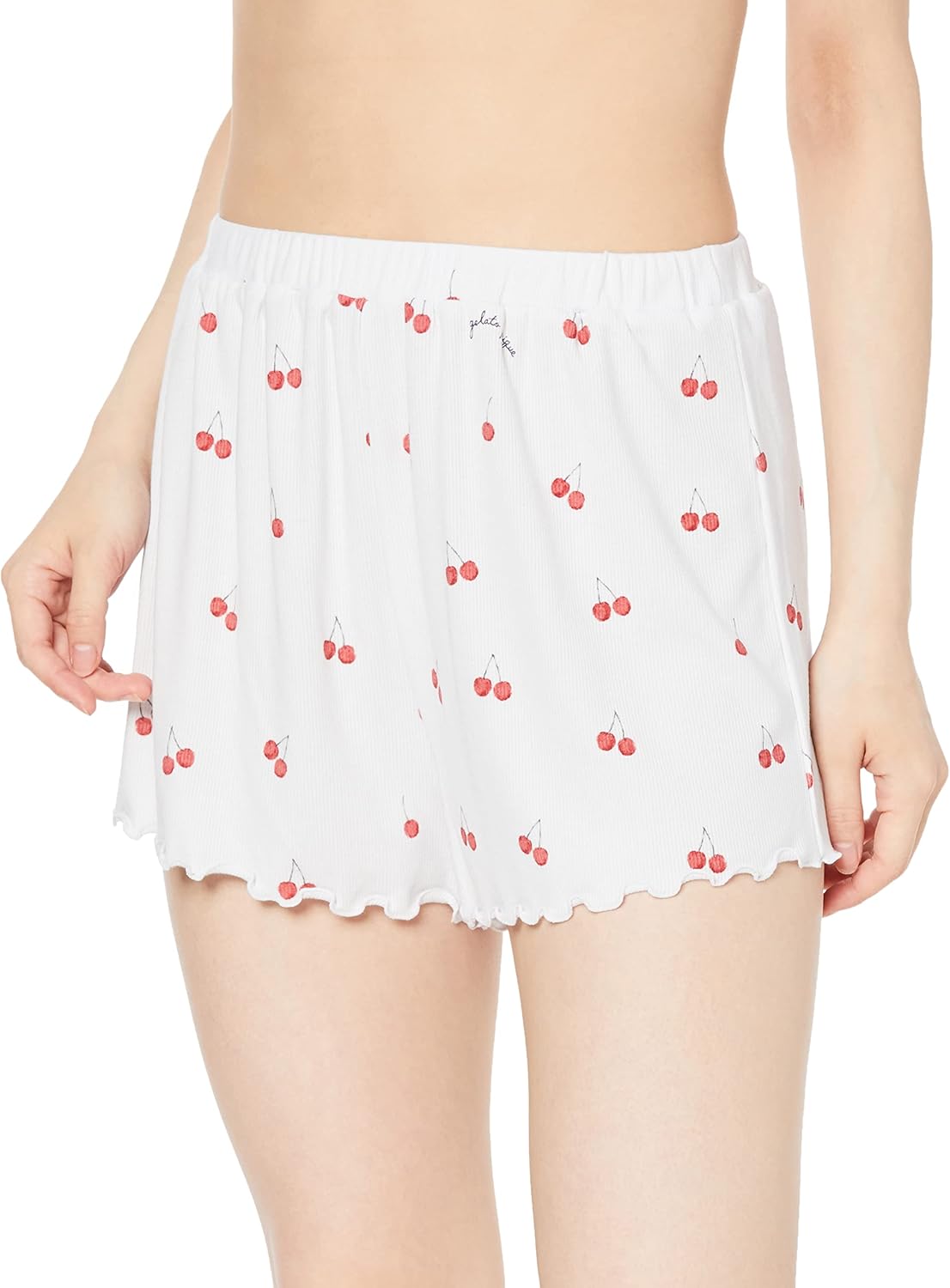 Amazon | [ジェラート ピケ] フルーツ柄ショートパンツ PWCP232234