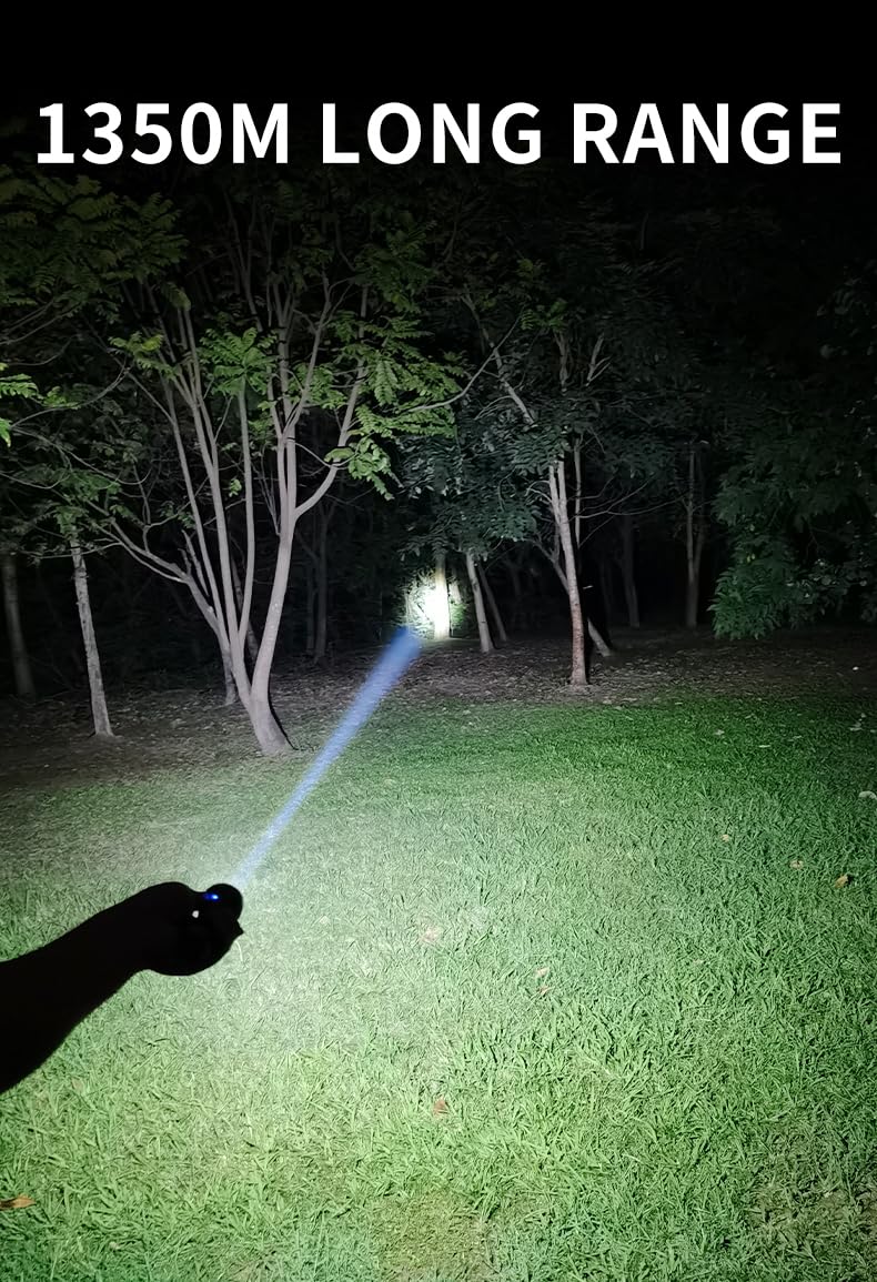 MATEMINCO X1 Pro 1350lm LEP Flashlight AUX LED Outdoor Torch