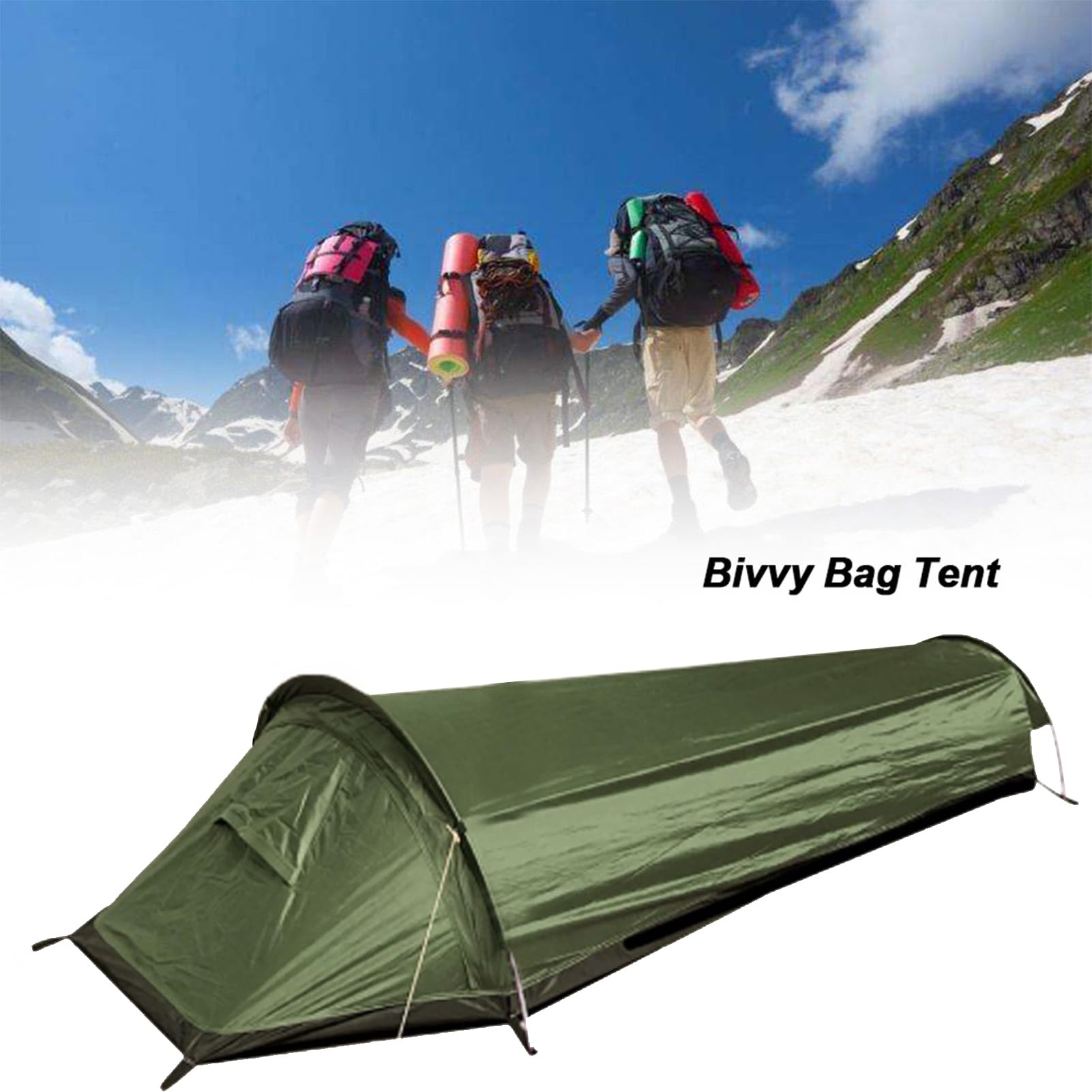 Backpacking- Rucksack-Schlafsack für Camping | Wasserdichte Outdoor-Überlebensausrüstung für Camp Wandern Jagd, einfache Einrichtung