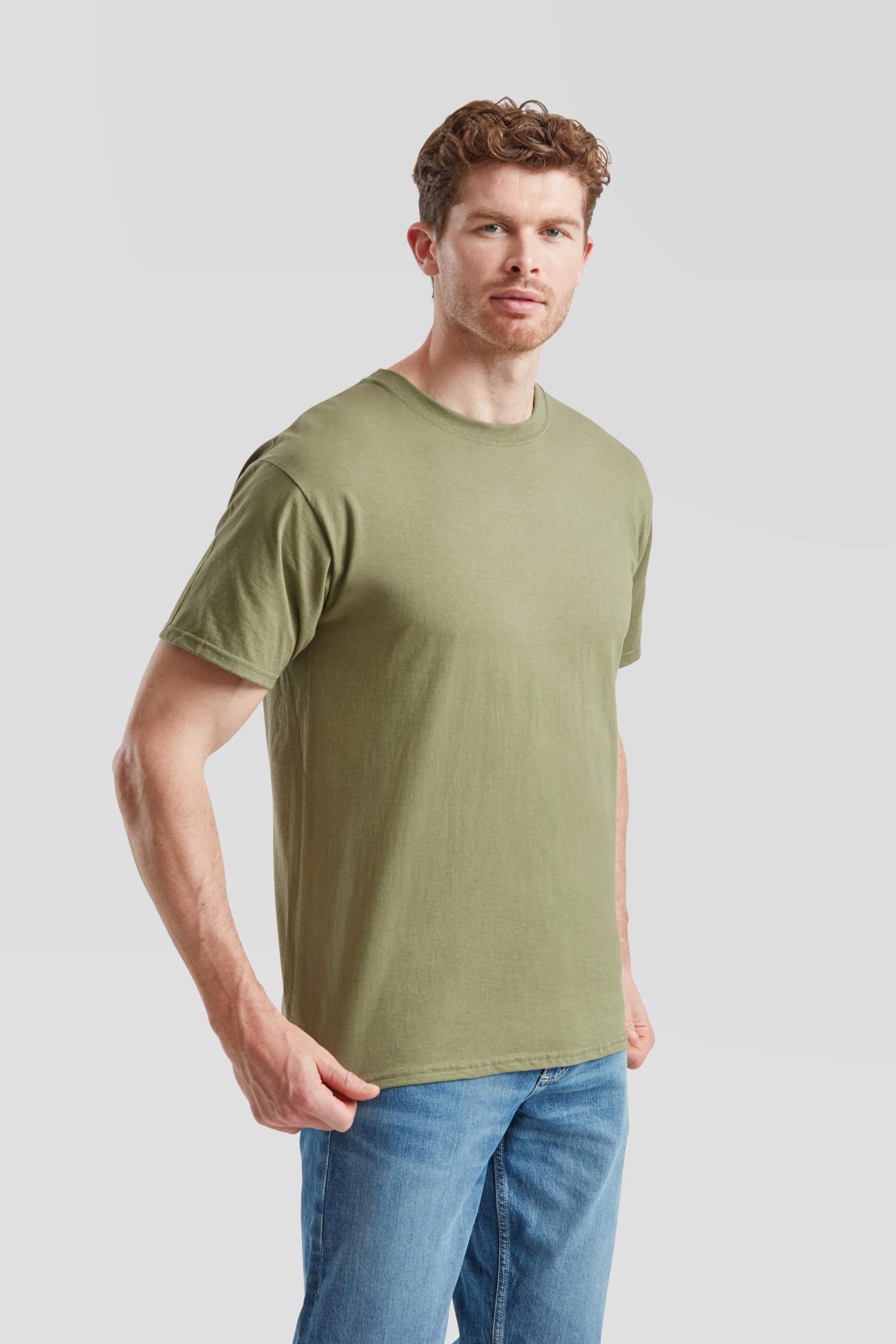 Fruit of The Loom Heavy T-Shirt Uomo (Pacco da 5)