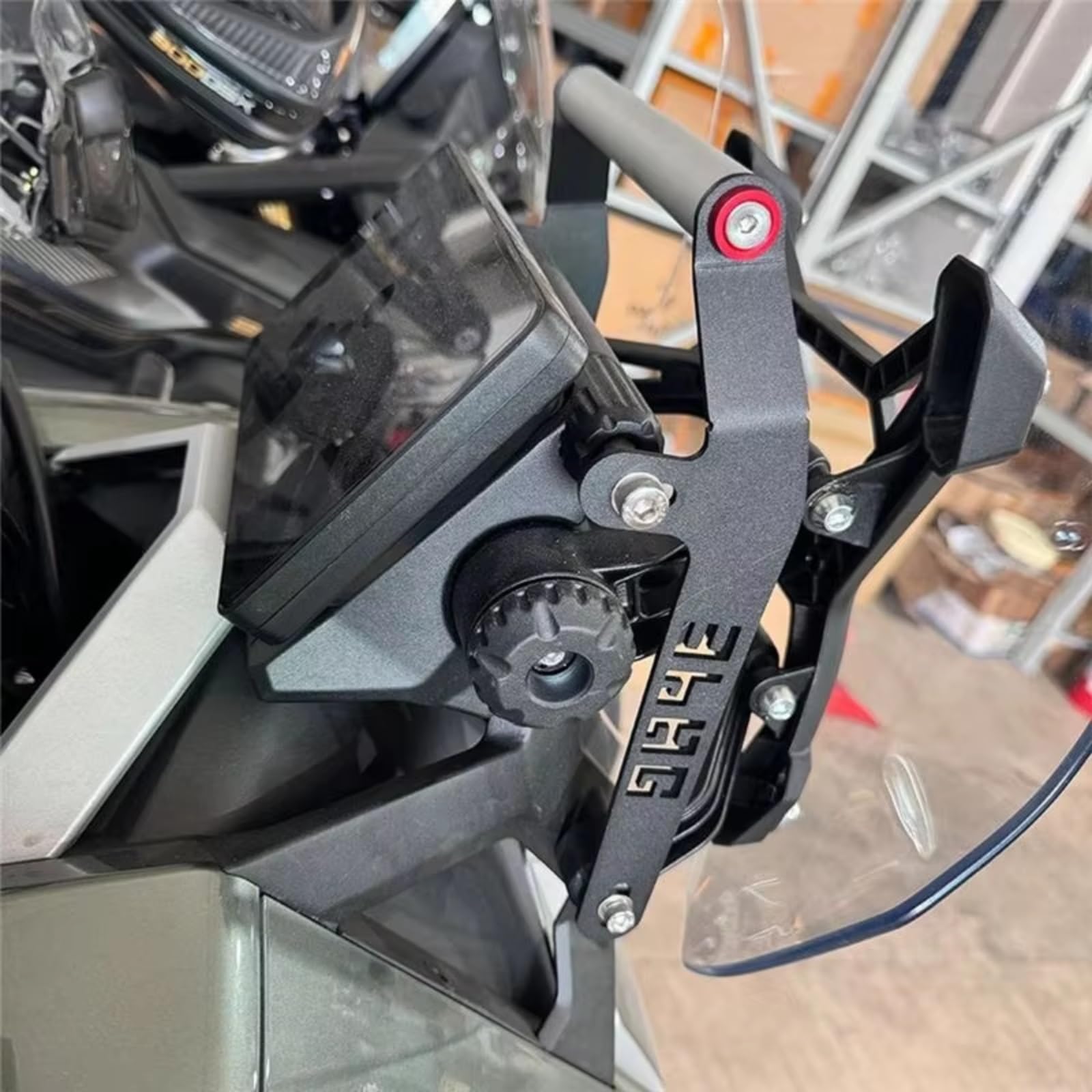 Support Navigation pour Moto Compatible avec 368G Moto Navigation Support Téléphone Support GPS Fixation Support