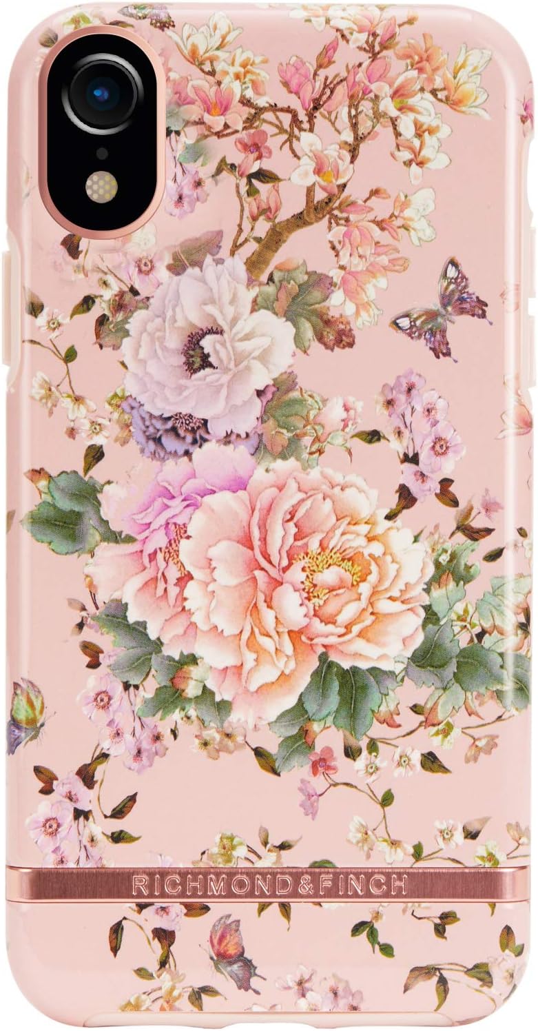 RICHMOND & FINCHDesigned für iPhone XR Gehäuse, Pfingstrosen und Schmetterlinge Gehäuse für iPhone XR, IP61-309