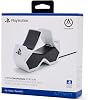 Twin Charging Station for PowerA DualSense Wireless Controls, White/Black