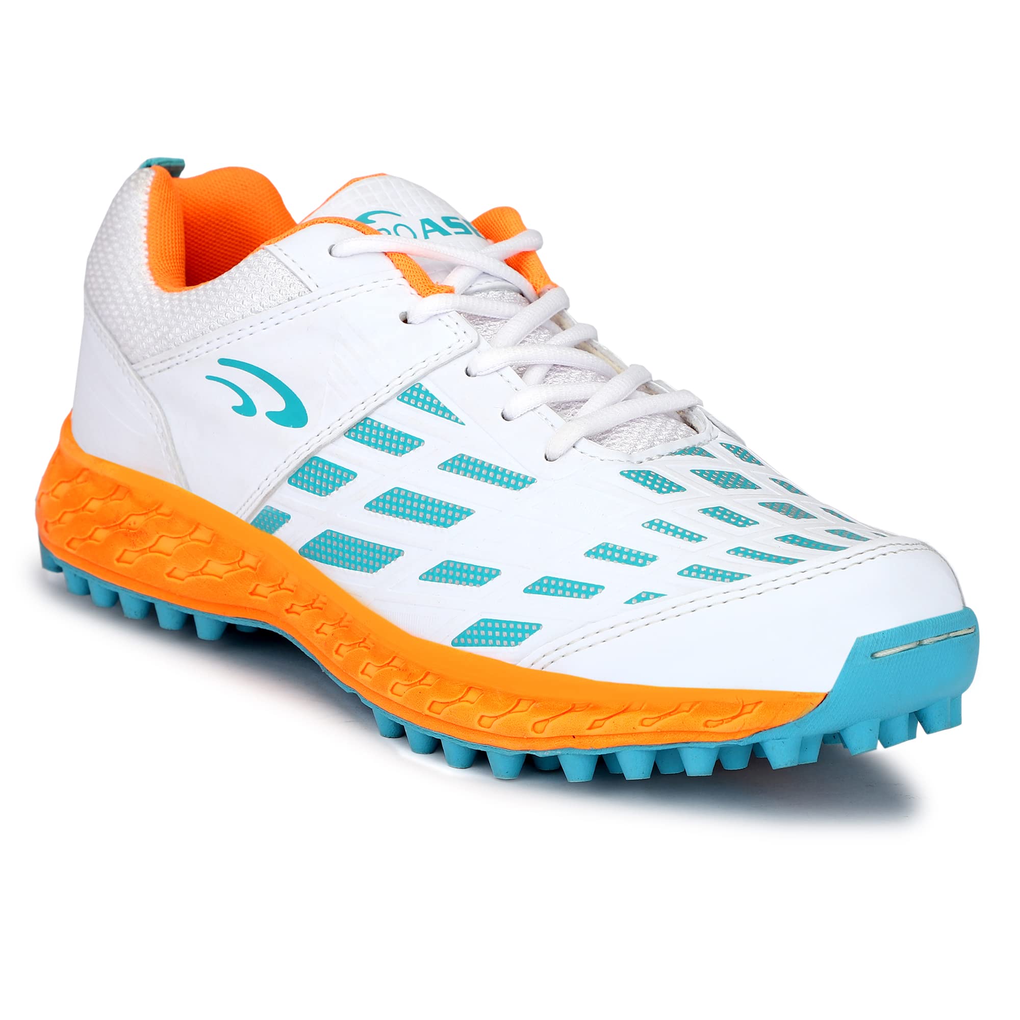 PRO ASE Men’s Orange Cricket Shoe Limited Edition Elite Performance Rubber Spike Cricket Shoes | Red/Blue/Green/Orange | Unisex Cricket Shoes | Mid-Foot Support Heel Responsive 9UK (B09TP7LKTJ) Amazon Price History, Amazon Price Tracker