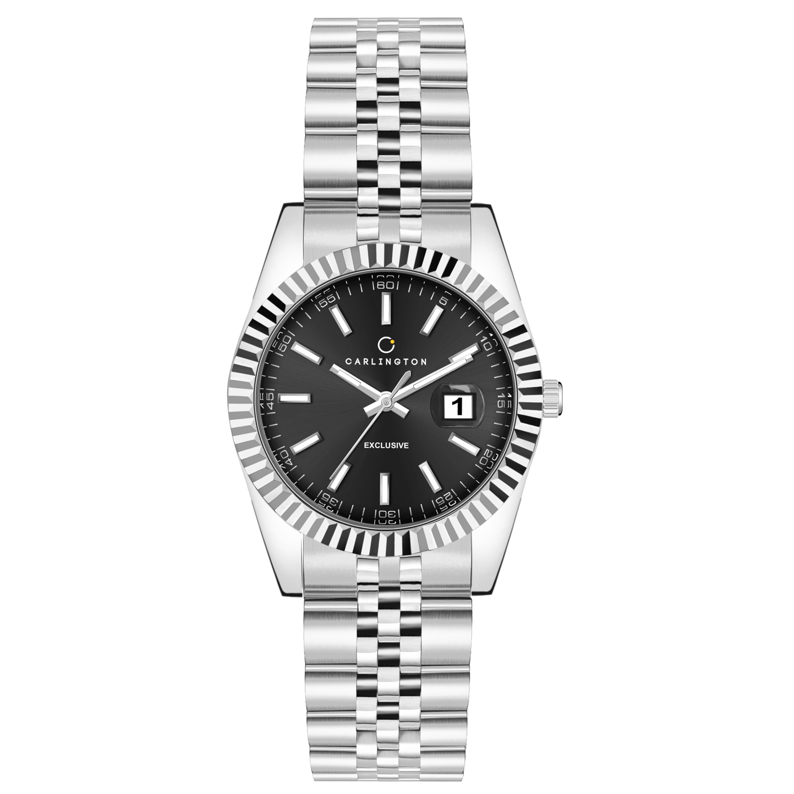 Carlington Analog Wrist Stainless Steel Watch for Womens & Girls - CT 8811 Steel Black (B0CZRZRGZG) Amazon Price History, Amazon Price Tracker