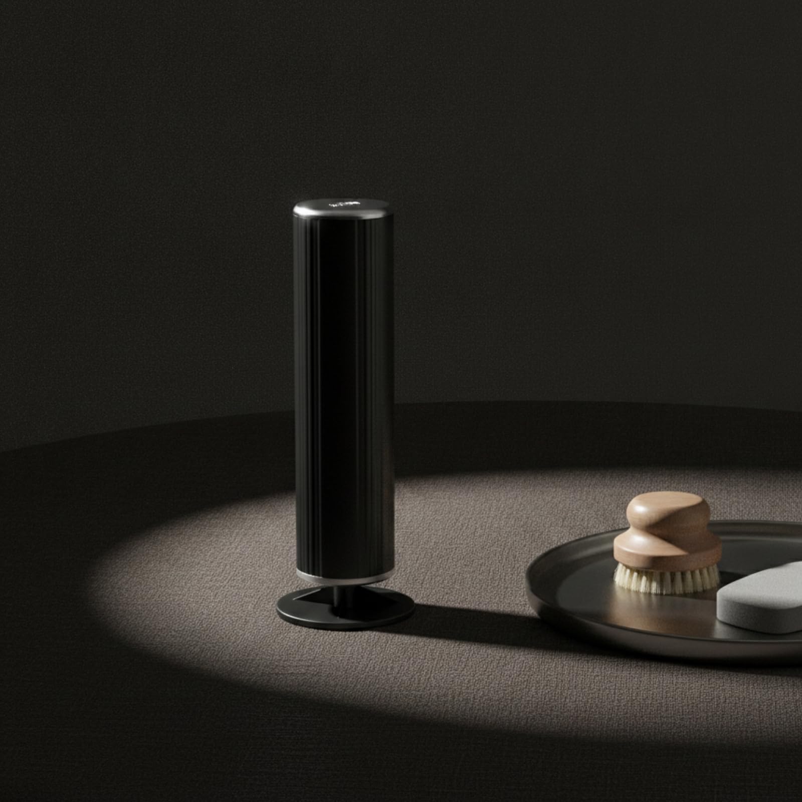 Dispositivo Cura Piedi Elettrico Rimuovi Lima Piedi Levigatore Pedicure Materiale Lega di Alluminio Funzione Presa Comoda Finitura, Nero