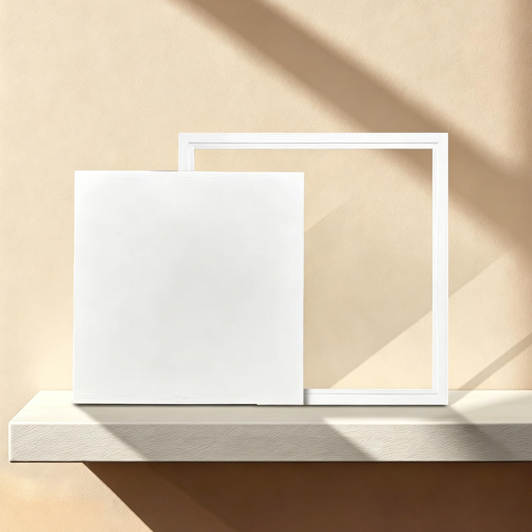 Sportello di Ispezione in alluminio - Pannello di Accesso in Cartongesso Bianca, Pannelli di Accesso Contatore acqua,Soffitto,Vasca,Scatole per Fusibili(40x55cm/16x22in)