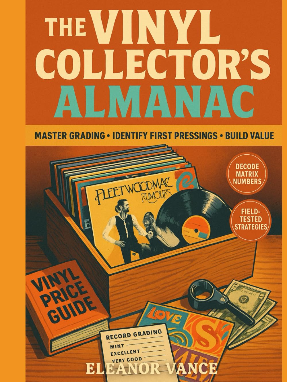 THE VINYL COLLECTOR'S ALMANAC: A Field Guide to Grading, Identifying First Pressings, and Valuing Your Collection      Hardcover – October 21, 2025