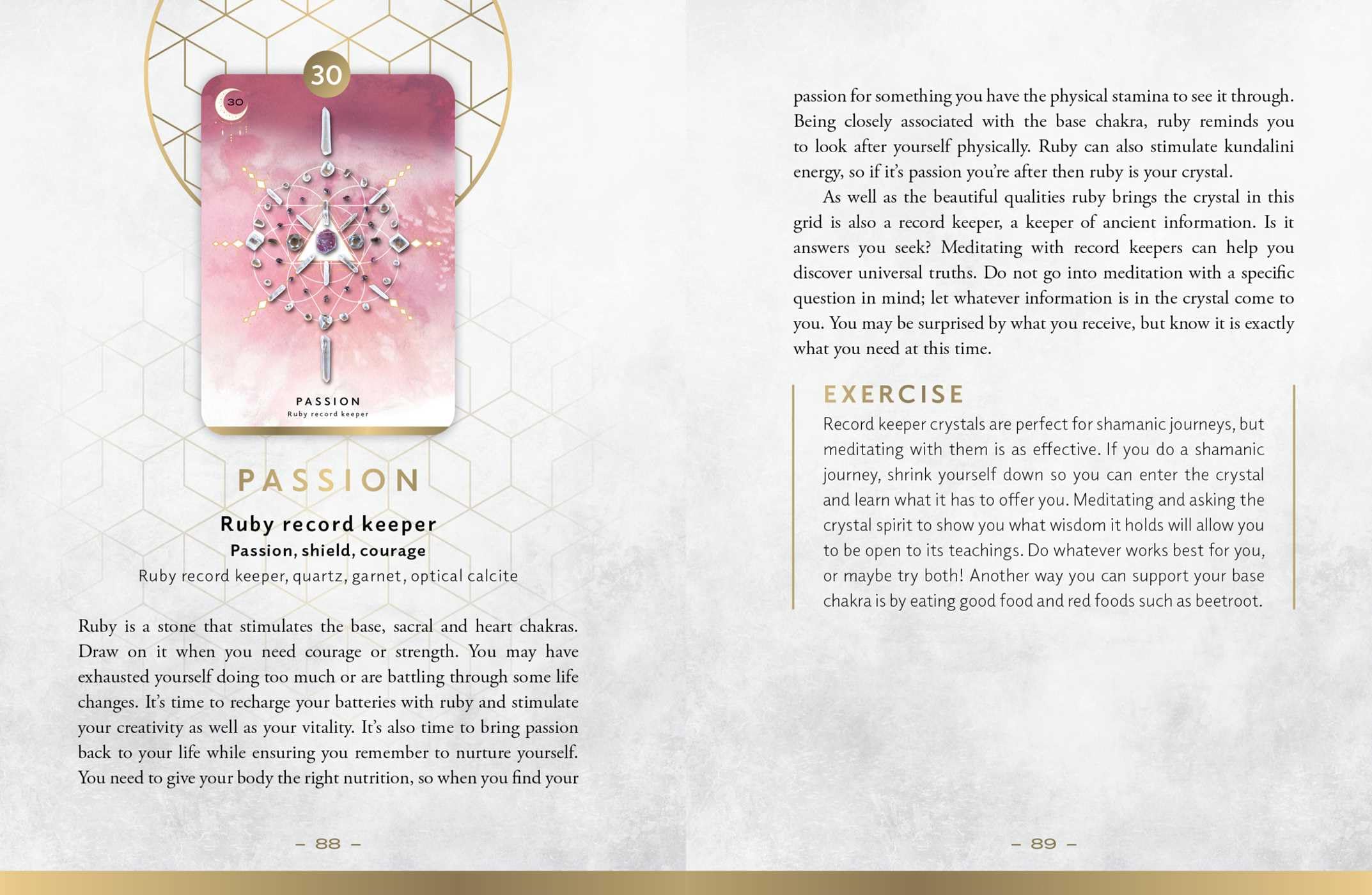 Crystal Grid Oracle - Deluxe Edition: Spiritual guidance using nature's tools