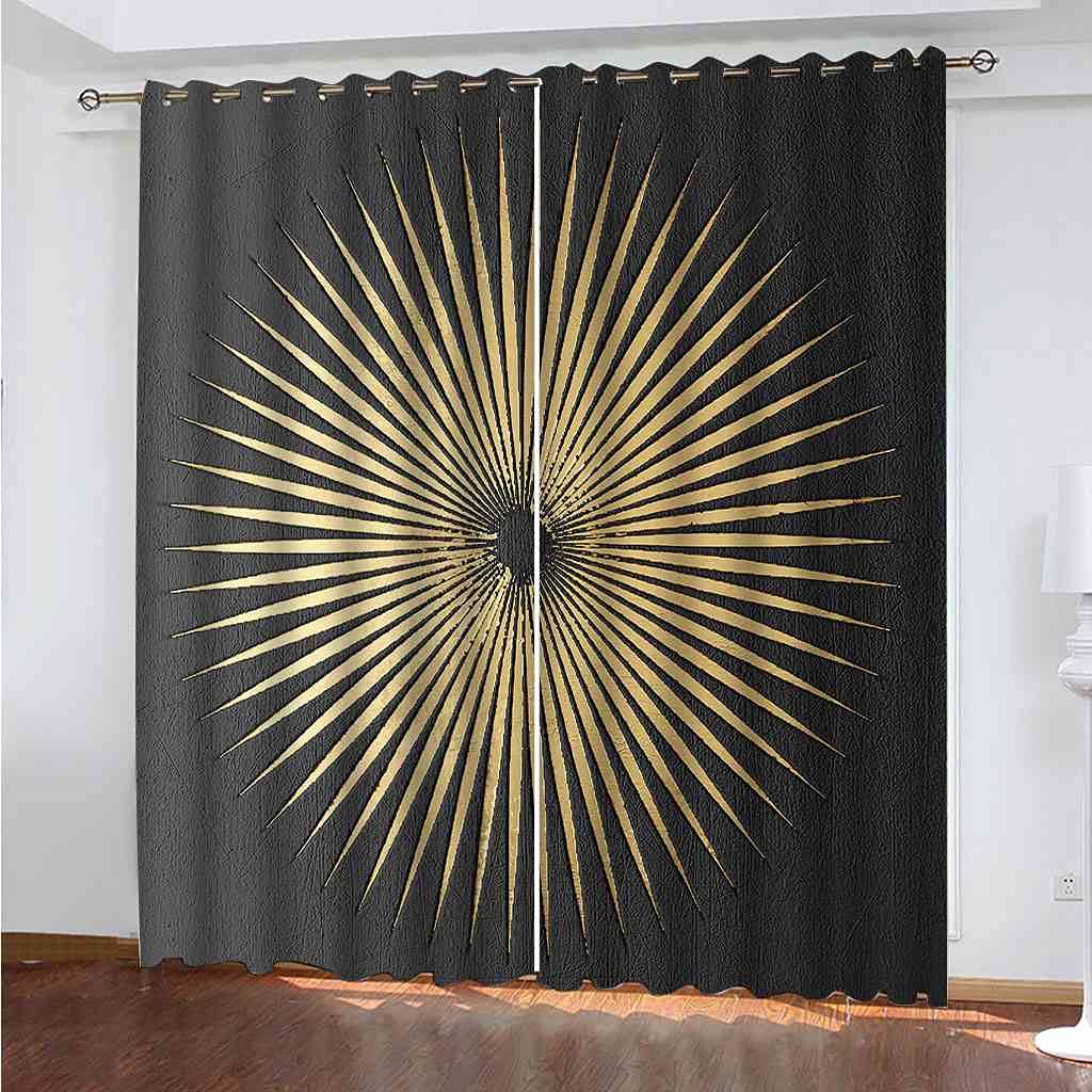 Rideaux occultants pour chambre d'enfant avec motif 3D isolant thermique
