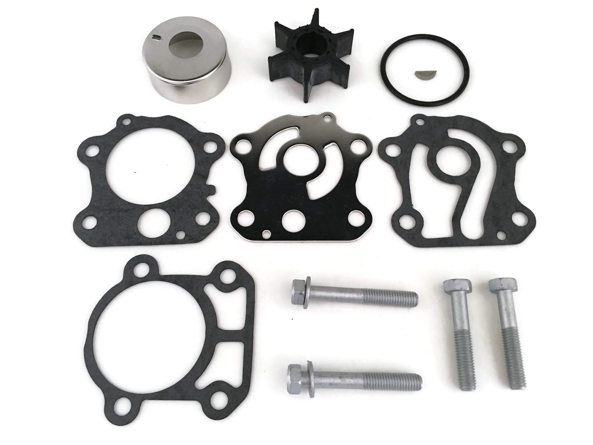 ITACO Kit de réparation de Pompe à Eau à Moteur de Bateau 6H3-W0078-A0 6H3-W0078-A0 00 01 02 Replaces Yamaha Outboard Marine 50hp 60hp 70hp Sierra 18-3464 Moteur 2/4-temps