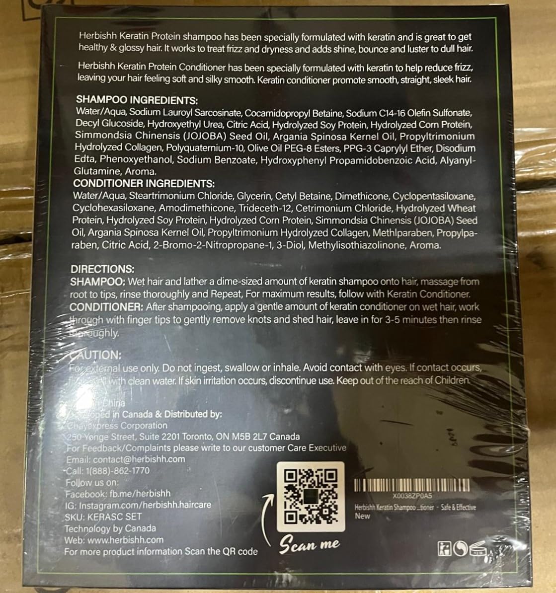 Herbishh Keratin Shampoo and Conditioner Set Anti Frizz (15 fl.oz Each) Sulfate and Paraben Free Shampoo and Conditioner Hydrating & Nourishing Enriched For Colored Treated Dry, Damaged and Dull Hair - Image 8