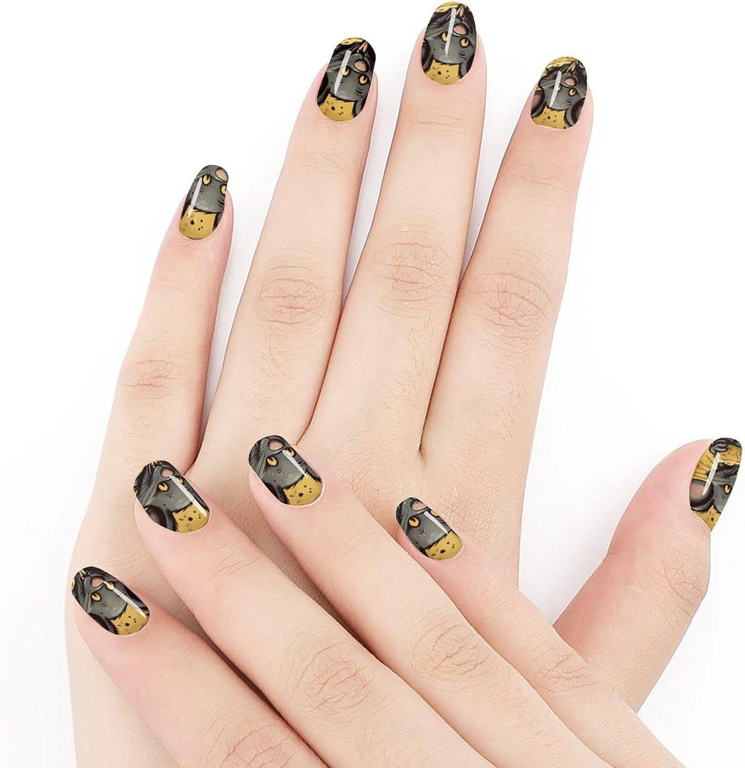 Nail Strips Bundle Full Wrap Long Lasting Nail Polish Strips Easy Application and Removal Salon Quality Self Adhesive Art Stickers for Women Gifts