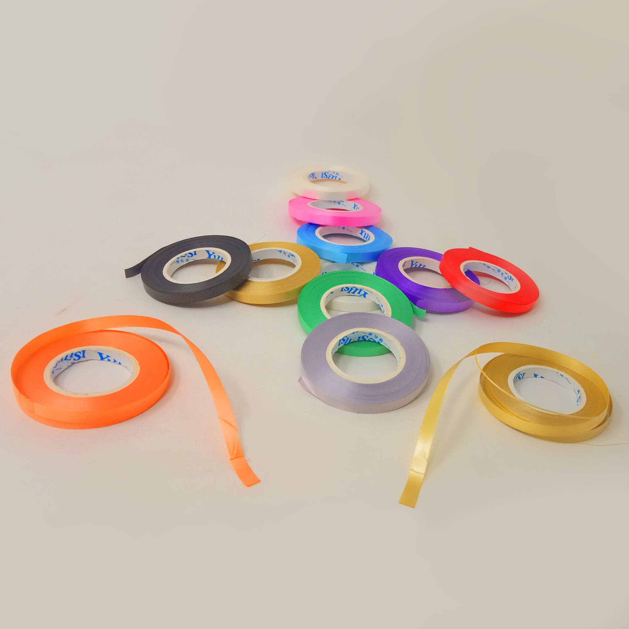 AMFIN® Curling Ribbons for Balloons,Multicolor Ribbons for Decoration - Multi (Pack 12) 4