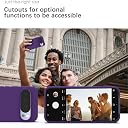 YATWIN Silicone Back Case for Google Pixel 10 Pro XL, Soft-Touch, Shockproof Phone Back Cover for Google Pixel 10 Pro XL - Purple gallery image